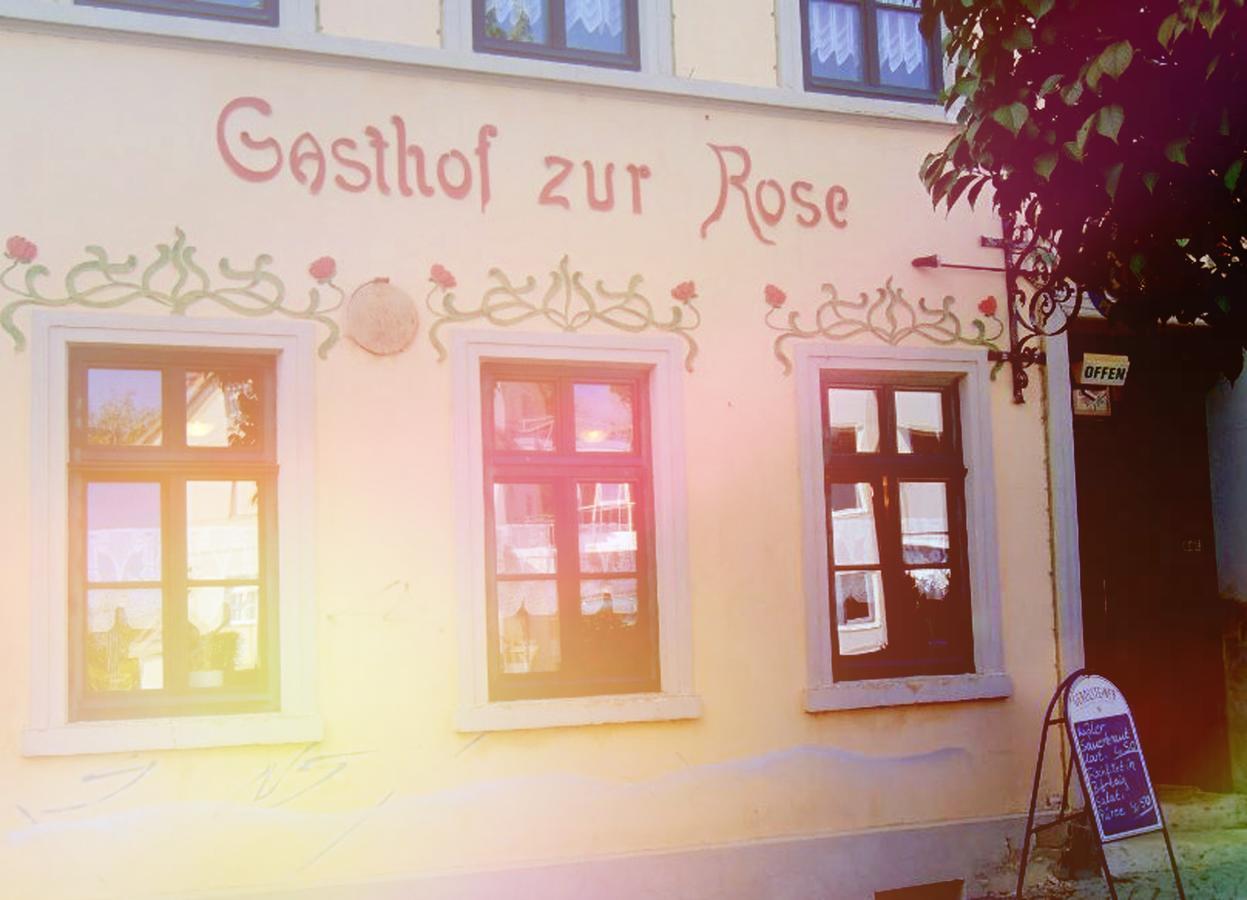 Gasthaus & Pension "Zur Rose" Weimar  Buitenkant foto